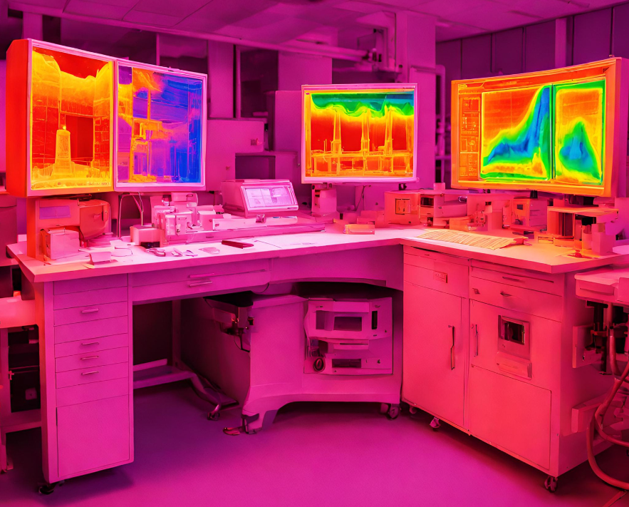 Termografía infrarroja en el laboratorio